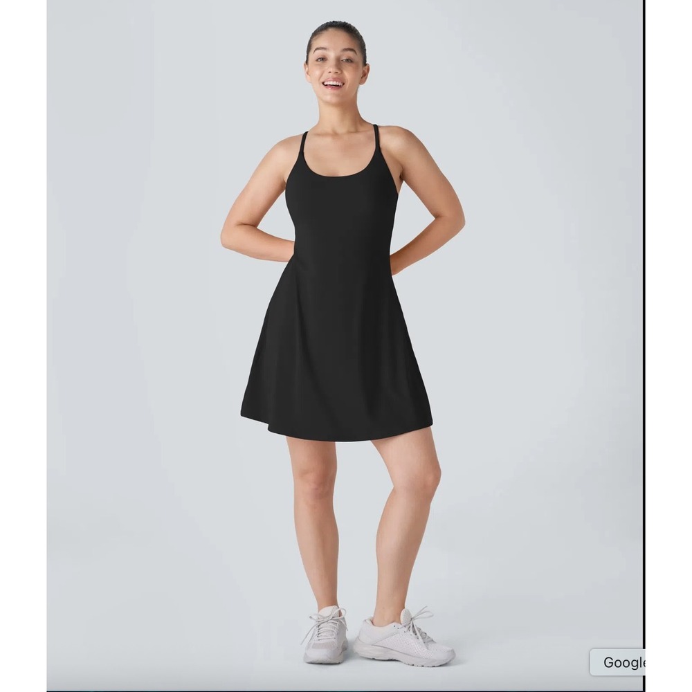 Halara SoftlyZero Plush Backless Active Dress XL … - image 2